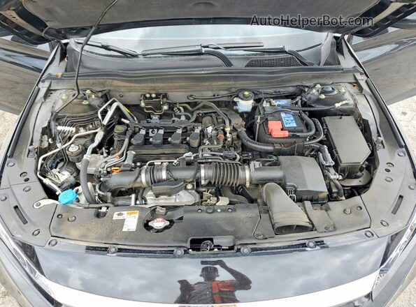 1HGCV1F57NA023768 2022 HONDA ACCORD Black Rear interior view