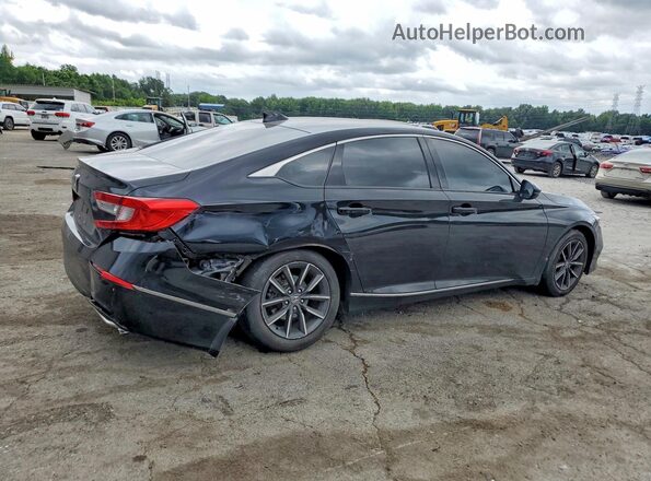 1HGCV1F57NA023768 2022 HONDA ACCORD Black Rear right