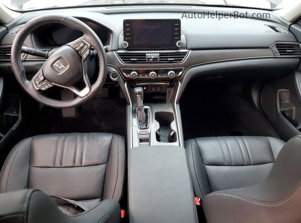 1HGCV1F57NA023768 2022 HONDA ACCORD Black Dashboard view