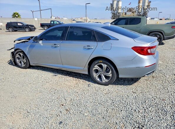1HGCV1F58JA008612 2018 HONDA ACCORD Silver Հետևի ձախ
