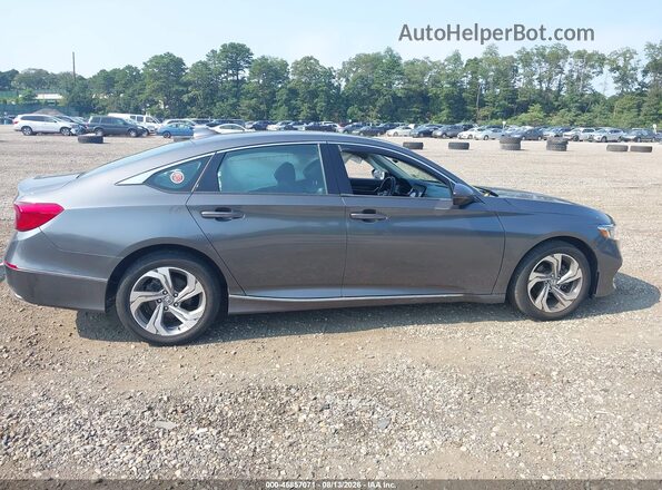 1HGCV1F58KA063529 2019 HONDA ACCORD Gray Вид задньої частини салону