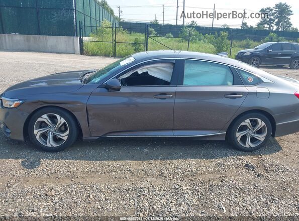 1HGCV1F58KA063529 2019 HONDA ACCORD Gray Панорамний вид салону 360°