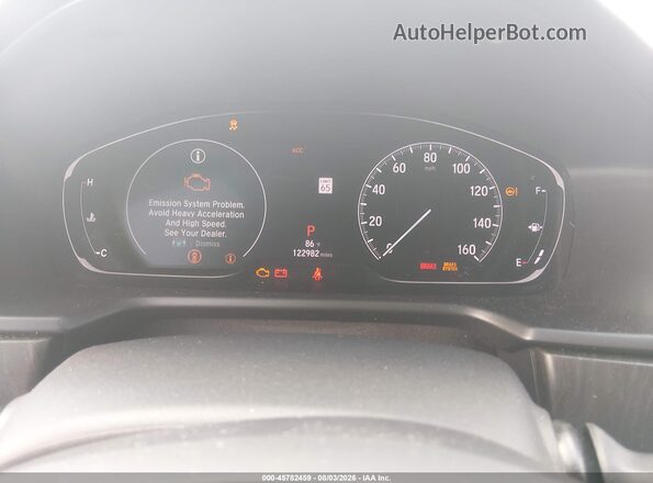 1HGCV1F58KA084395 2019 HONDA ACCORD White Вид задніх сидінь