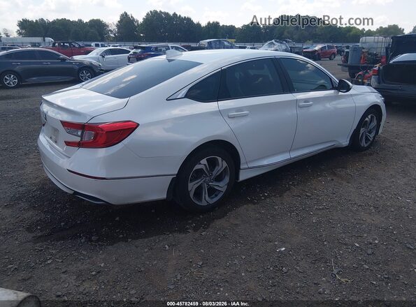 1HGCV1F58KA084395 2019 HONDA ACCORD White Задня права чверть