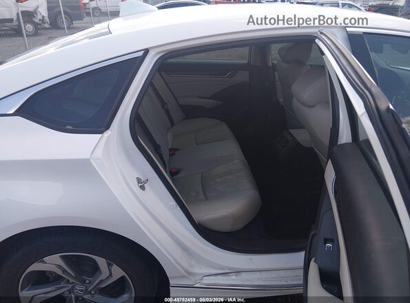 1HGCV1F58KA084395 2019 HONDA ACCORD White Вид наклейки з VIN-кодом