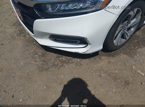 1HGCV1F58KA084395 2019 HONDA ACCORD White Вид спереду