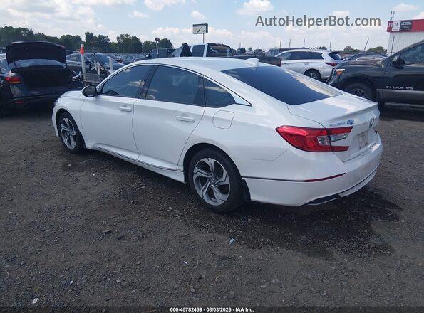 1HGCV1F58KA084395 2019 HONDA ACCORD White Задня ліва чверть