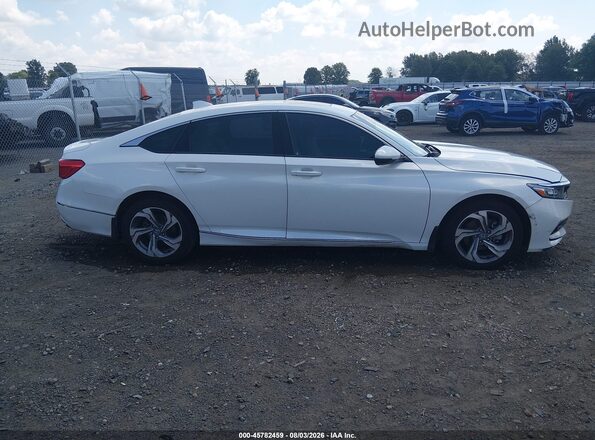 1HGCV1F58KA084395 2019 HONDA ACCORD White Вид задньої частини салону