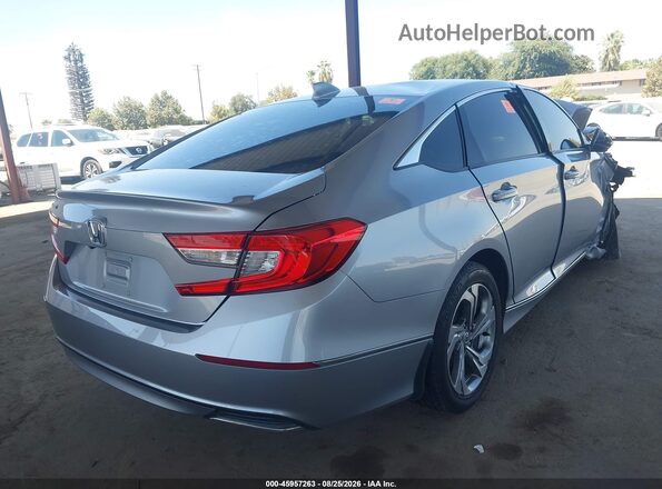 1HGCV1F58LA021671 2020 HONDA ACCORD Silver Հետևի աջ