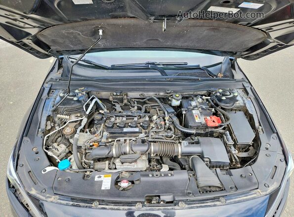 1HGCV1F58LA032301 2020 HONDA ACCORD Charcoal Widok wnętrza z tyłu