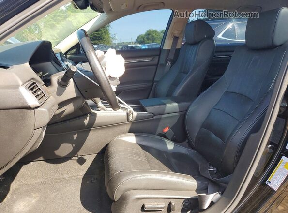 1HGCV1F58MA090071 2021 HONDA ACCORD Black Vista interior delantera