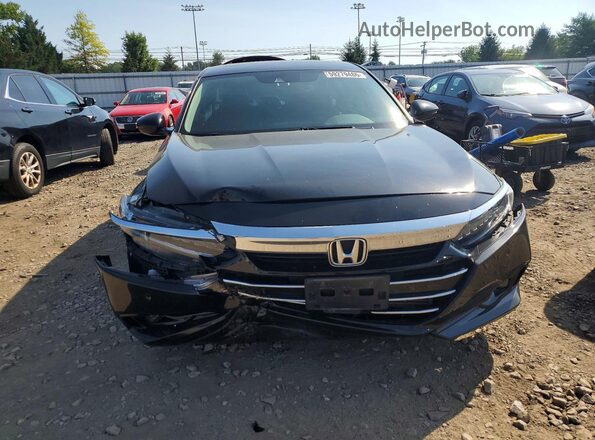 1HGCV1F58MA090071 2021 HONDA ACCORD Black Vista frontal