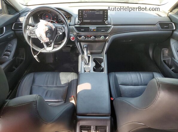 1HGCV1F58MA090071 2021 HONDA ACCORD Black Vista del salpicadero