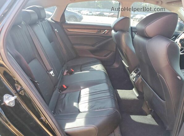 1HGCV1F58MA090071 2021 HONDA ACCORD Black Vista de los asientos traseros