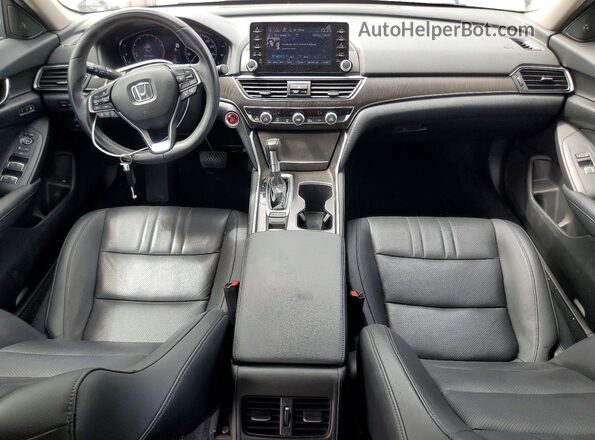 1HGCV1F58NA014464 2022 HONDA ACCORD Черный Вид панели приборов