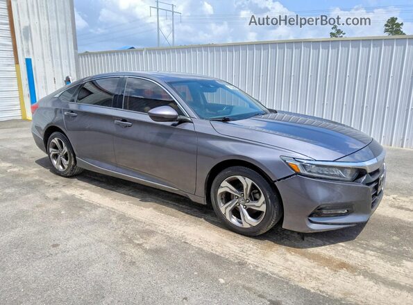 1HGCV1F59JA010501 2018 HONDA ACCORD Black Առջևի աջ