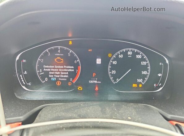 1HGCV1F59JA024771 2018 HONDA ACCORD Black Սարքավորումների վահանակի տեսք