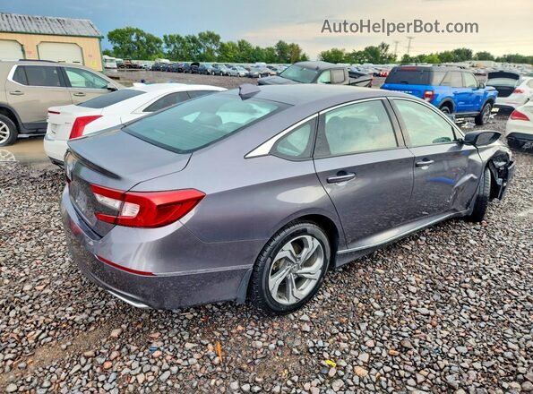 1HGCV1F59JA070312 2018 HONDA ACCORD Угольный Задняя правая четверть