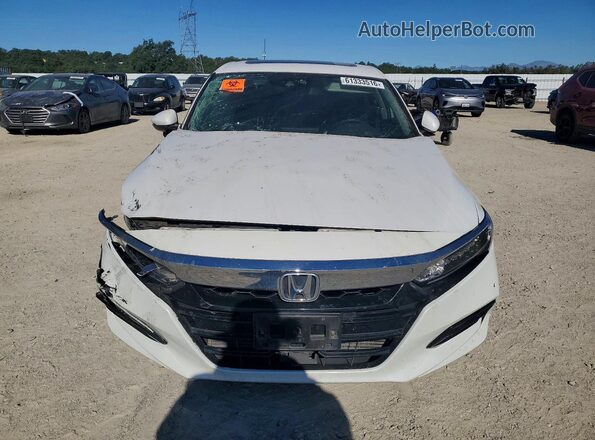 1HGCV1F59JA126667 2018 HONDA ACCORD White Vista frontal