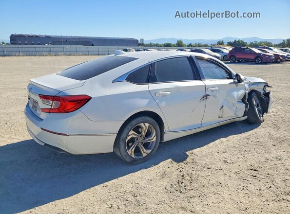 1HGCV1F59JA126667 2018 HONDA ACCORD White Trasero derecho