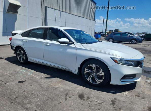 1HGCV1F59KA080274 2019 HONDA ACCORD White წინა მარჯვენა