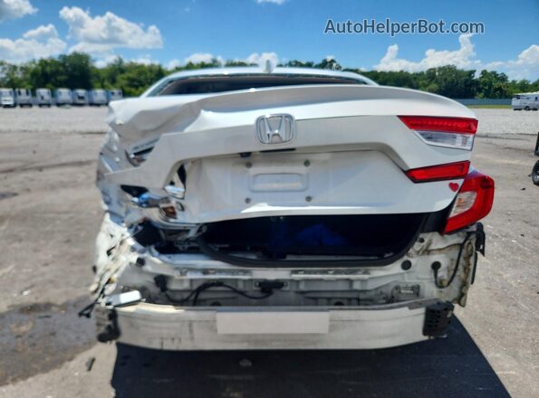 1HGCV1F59KA080274 2019 HONDA ACCORD White უკანა ხედი