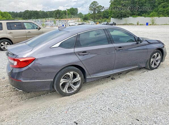 1HGCV1F59KA126766 2019 HONDA ACCORD Gray Tył prawy