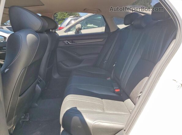 1HGCV1F59LA053237 2020 HONDA ACCORD Белый Вид задних сидений