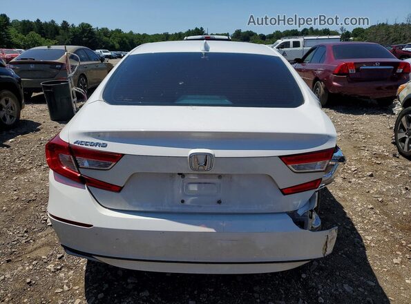 1HGCV1F59LA053237 2020 HONDA ACCORD Белый Вид сзади