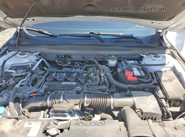 1HGCV1F59LA053237 2020 HONDA ACCORD Белый Вид задней части салона