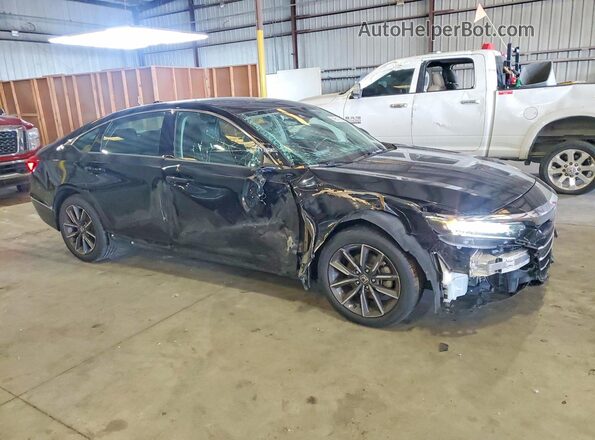 1HGCV1F59NA014621 2022 HONDA ACCORD Черный Передняя правая четверть
