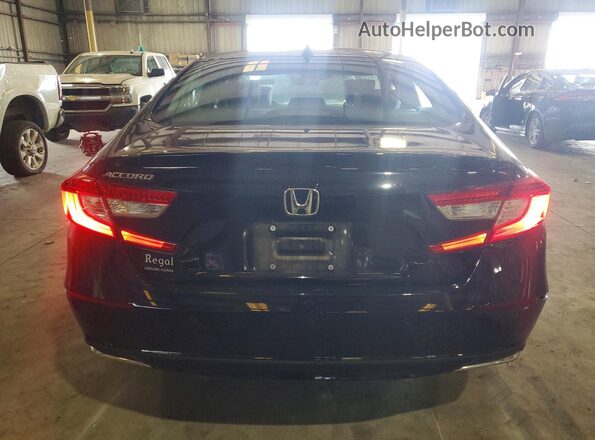 1HGCV1F59NA014621 2022 HONDA ACCORD Черный Вид сзади
