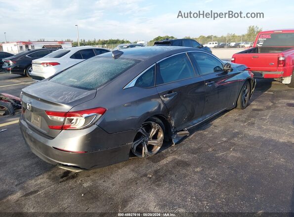 1HGCV1F5XJA131893 2018 HONDA ACCORD Gray Հետևի աջ