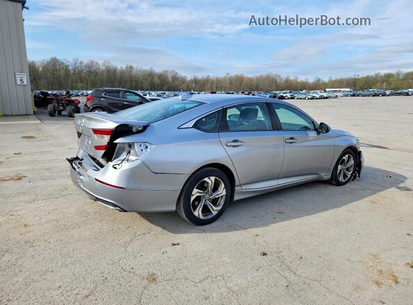 1HGCV1F5XJA212358 2018 HONDA ACCORD Серебряный Задняя правая четверть