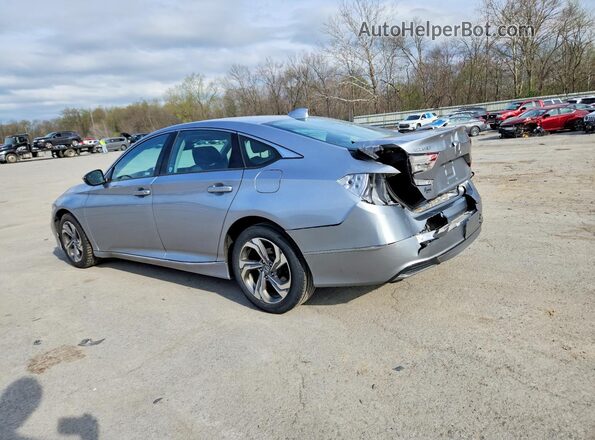 1HGCV1F5XJA212358 2018 HONDA ACCORD Серебряный Задняя левая четверть