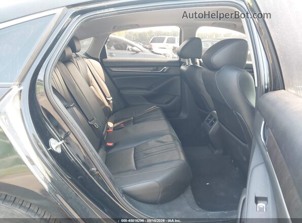 1HGCV1F5XKA136478 2019 HONDA ACCORD Black Вид наклейки з VIN-кодом