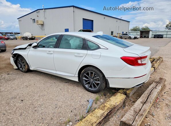 1HGCV1F5XMA059226 2021 HONDA ACCORD White უკანა მარცხენა