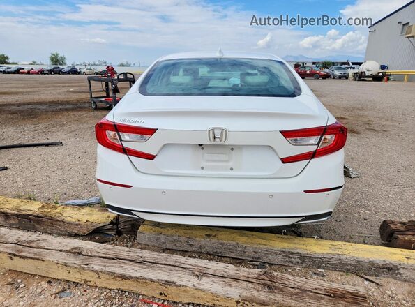 1HGCV1F5XMA059226 2021 HONDA ACCORD White უკანა ხედი