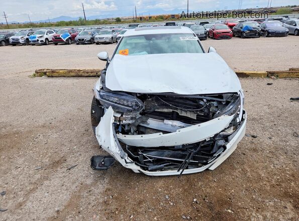 1HGCV1F5XMA059226 2021 HONDA ACCORD White წინა ხედი