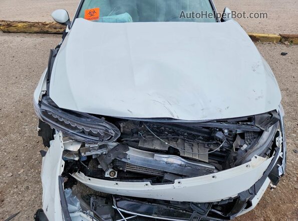 1HGCV1F5XMA059226 2021 HONDA ACCORD White უკანა სალონის ხედი