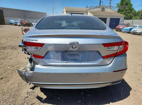 1HGCV1F5XNA018192 2022 HONDA ACCORD Gray Вид ззаду