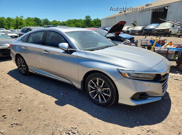 1HGCV1F5XNA018192 2022 HONDA ACCORD Gray Передня права чверть