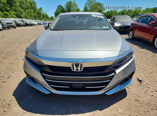 1HGCV1F5XNA018192 2022 HONDA ACCORD Gray Вид спереду