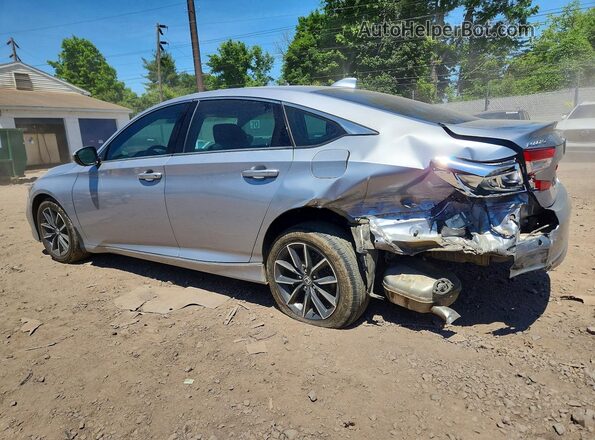 1HGCV1F5XNA018192 2022 HONDA ACCORD Gray Задня ліва чверть