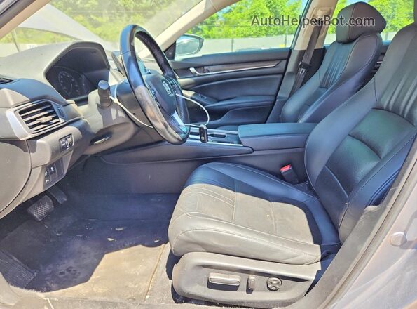 1HGCV1F5XNA018192 2022 HONDA ACCORD Gray Вид салону спереду