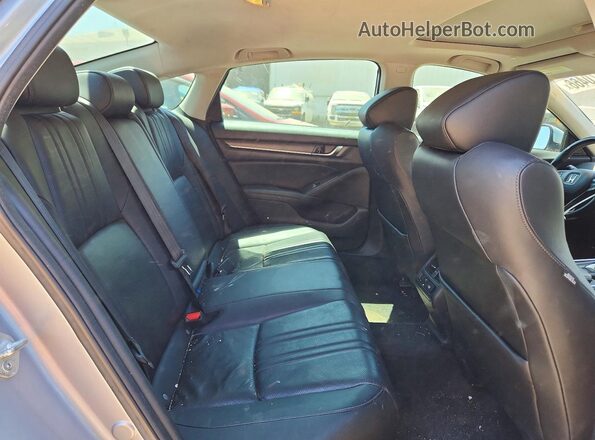 1HGCV1F5XNA018192 2022 HONDA ACCORD Gray Вид задніх сидінь