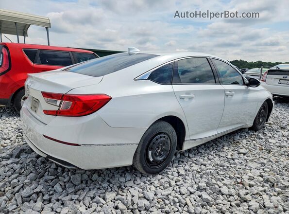 1HGCV1F62JA103983 2018 HONDA ACCORD White უკანა მარჯვენა