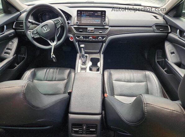 1HGCV1F62JA103983 2018 HONDA ACCORD White წინა პანელის ხედი