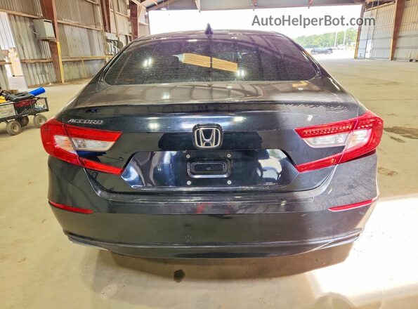 1HGCV1F63JA071867 2018 HONDA ACCORD Черный Вид сзади