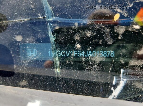 1HGCV1F64JA013878 2018 HONDA ACCORD White Շարժիչի բաժամունքի տեսք